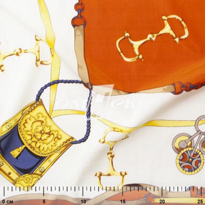 Плательная ткань "Софи" 15.1, 75 гр/м2, шир.150 см, принт этнический - купить в Самаре. Цена 241.49 руб.