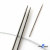 Спицы для вязания металлические d-2.5 мм круговые на тросике 53 см - купить в Самаре. Цена: 53.90 руб.