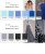Креп стрейч Амузен 14-4122, 85 гр/м2, шир.150см, цвет голубой - купить в Самаре. Цена 148.37 руб.