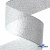 Лента металлизированная "ОмТекс", 50 мм/уп.22,8+/-0,5м, цв.- серебро - купить в Самаре. Цена: 149.71 руб.