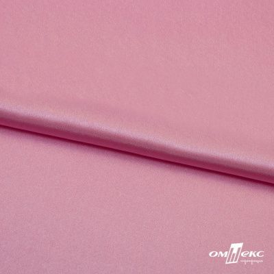 Поли креп-сатин 15-2216, 125 (+/-5) гр/м2, шир.150см, цвет розовый - купить в Самаре. Цена 155.57 руб.