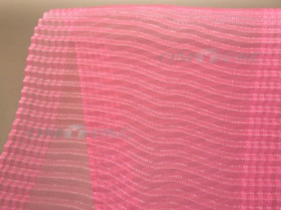 Лента капроновая "Гофре", шир. 110 мм/уп. 50 м, цвет розовый - купить в Самаре. Цена: 35.60 руб.