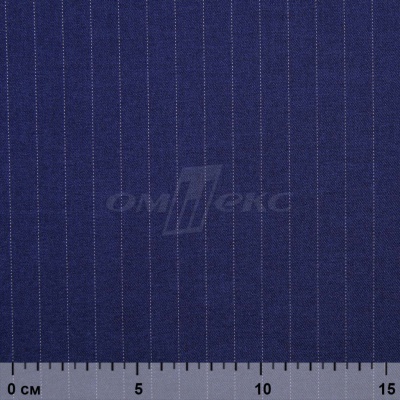 Костюмная ткань "Жаклин", 188 гр/м2, шир. 150 см, цвет тёмно-синий - купить в Самаре. Цена 426.49 руб.