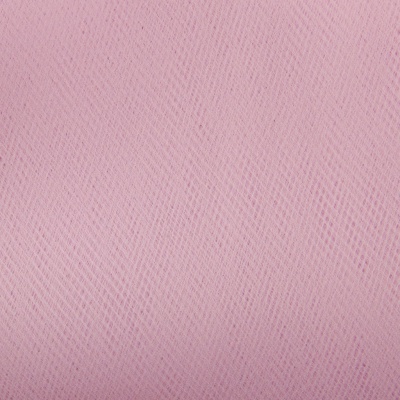 Фатин матовый 16-12, 12 гр/м2, шир.300см, цвет нежно-розовый - купить в Самаре. Цена 96.31 руб.