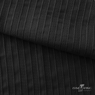 Ткань плательная 100%хлопок, 115 г/м2, ш.140 +/-5 см #103, цв.(17)-чёрный - купить в Самаре. Цена 548.89 руб.