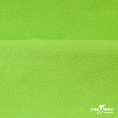 Флис DTY 15-0146, 240 г/м2, шир. 150 см, цвет зеленая свежесть - купить в Самаре. Цена 640.46 руб.