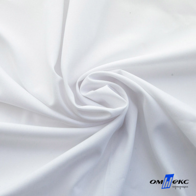 Ткань сорочечная Темза, 80%полиэстр 20%вискоза, 120 г/м2 ш.150 см, цв.белый - купить в Самаре. Цена 269.93 руб.