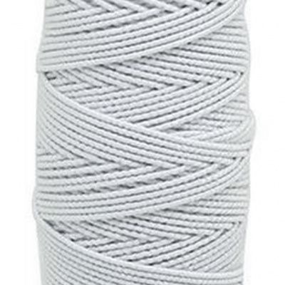 Нитка - резинка Спандекс 25 м (уп-10шт)-белые - купить в Самаре. Цена: 35.65 руб.