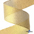 Лента металлизированная "ОмТекс", 50 мм/уп.22,8+/-0,5м, цв.- золото - купить в Самаре. Цена: 149.71 руб.