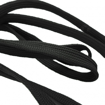 Шнурки т.5 110 см черный - купить в Самаре. Цена: 23.25 руб.