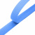 Липучка с покрытием ПВХ, 30% нейлон 70% пэ, шир. 25 мм (упак. 25 м), цв.078 - голубой - купить в Самаре. Цена: 17.62 руб.