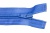 Спиральная молния Т5 260, 50 см, автомат, цвет голубой - купить в Самаре. Цена: 13.41 руб.
