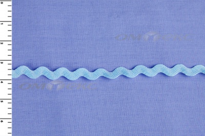 Тесьма плетеная "Вьюнчик"/голубой - купить в Самаре. Цена: 37.29 руб.