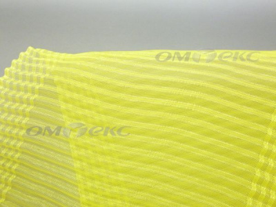 Лента капроновая "Гофре", шир. 110 мм/уп. 50 м, цвет жёлтый - купить в Самаре. Цена: 33.37 руб.