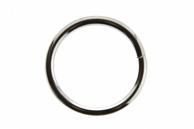 Кольцо металлическое d-3 х 32 мм, цв.-никель - купить в Самаре. Цена: 3.92 руб.
