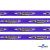 Тесьма отделочная (киперная) 10 мм, 100% хлопок,"THE SKATEBOARD CULIURE"(45 м) цв.121-32 -фиолет - купить в Самаре. Цена: 850.62 руб.