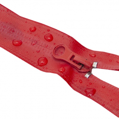 Молния водонепроницаемая PVC Т-7, 90 см, разъемная, цвет (820) красный - купить в Самаре. Цена: 61.18 руб.