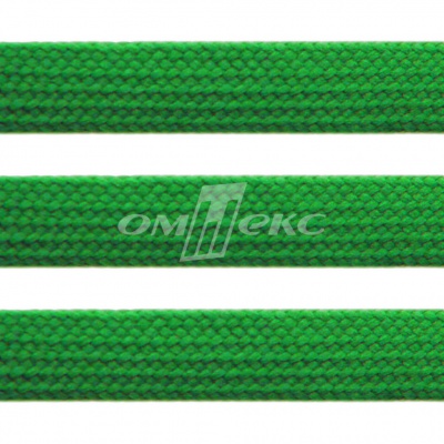Шнур 15мм плоский (100+/-1м) №16 зеленый - купить в Самаре. Цена: 10.21 руб.