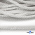 Шнур плетеный d-6 мм круглый, 70% хлопок 30% полиэстер, уп.90+/-1 м, цв.1076-белый - купить в Самаре. Цена: 588 руб.