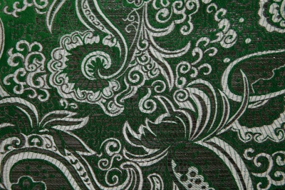 Ткань костюмная жаккард, 135 гр/м2, шир.150см, цвет зелёный№4 - купить в Самаре. Цена 441.94 руб.