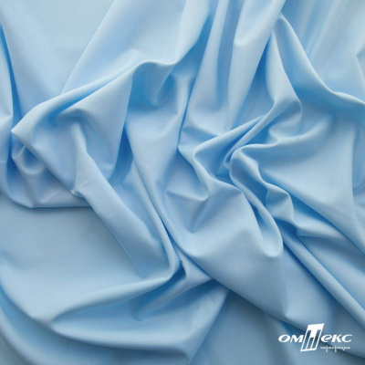 Ткань сорочечная Илер 100%полиэстр, 120 г/м2 ш.150 см, цв.голубой - купить в Самаре. Цена 290.24 руб.