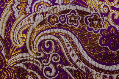 Ткань костюмная жаккард №9, 140 гр/м2, шир.150см, цвет фиолет - купить в Самаре. Цена 383.29 руб.