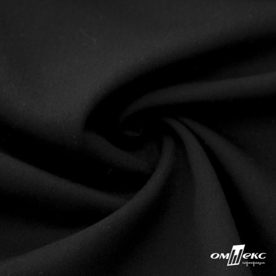 Ткань костюмная "Эльза" 80% P, 16% R, 4% S, 160 г/м2, шир.150 см, цв-черный #1 - купить в Самаре. Цена 332.71 руб.