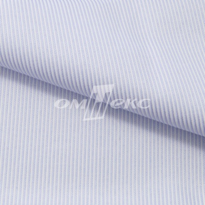 Ткань сорочечная Пула, 115 г/м2, 58% пэ,42% хл, шир.150 см, цв.1-голубой, (арт.107) - купить в Самаре. Цена 306.69 руб.