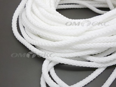 Шнур 1с35 4 мм крупное плетение 200 м белый - купить в Самаре. Цена: 1.10 руб.