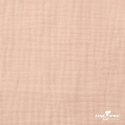 Ткань Муслин, 100% хлопок, 125 гр/м2, шир. 140 см #201 цв.(37)-нежно розовый - купить в Самаре. Цена 464.97 руб.