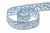 Тесьма кружевная 0621-1346А, шир. 13 мм/уп. 20+/-1 м, цвет 132-голубой - купить в Самаре. Цена: 575.07 руб.