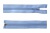 Спиральная молния Т5 351, 75 см, автомат, цвет св.голубой - купить в Самаре. Цена: 16.28 руб.