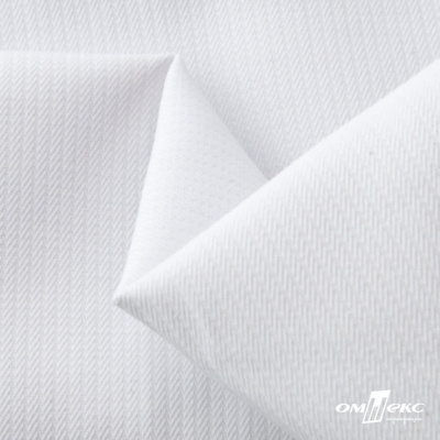 Ткань сорочечная смешанная, 115 г/м2, 58% пэ,42% хл, (арт.106) окрашенный, шир.150 см, цв.1 - белый - купить в Самаре. Цена 285.48 руб.