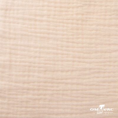 Ткань Муслин, 100% хлопок, 125 гр/м2, шир. 140 см #201 цв.(17)-светлый персик - купить в Самаре. Цена 464.97 руб.