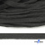 Шнур плетеный d-8 мм плоский, 70% хлопок 30% полиэстер, уп.85+/-1 м, цв.1026-серый - купить в Самаре. Цена: 735 руб.