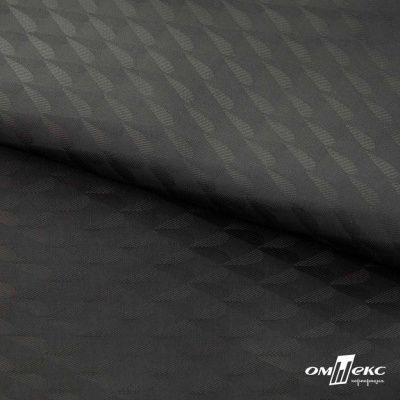 Ткань подкладочная Жаккард PV2416932, 93г/м2, 145 см,черный - купить в Самаре. Цена 241.46 руб.