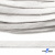 Шнур плетеный d-8 мм плоский, 70% хлопок 30% полиэстер, уп.85+/-1 м, цв.1018-белый - купить в Самаре. Цена: 735 руб.