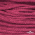 Шнур плетеный d-6 мм, 70% хлопок 30% полиэстер, уп.90+/-1 м, цв.1068-фуксия - купить в Самаре. Цена: 588 руб.