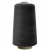 Швейные нитки (армированные) 28S/2, нам. 2 500 м, цвет чёрный - купить в Самаре. Цена: 139.91 руб.
