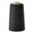 Нитки швейные 100% полиэстер 40/2, (3200 ярд), первый сорт, черные - купить в Самаре. Цена: 86.79 руб.