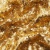 Сетка с пайетками №3, 188 гр/м2, шир.140см, цвет золотой - купить в Самаре. Цена 458.76 руб.
