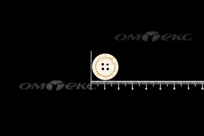 Пуговица деревянная круглая №33 (18мм) - купить в Самаре. Цена: 2.55 руб.