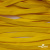 Шнур плетеный (плоский) d-12 мм, (уп.90+/-1м), 100% полиэстер, цв.269 - жёлтый - купить в Самаре. Цена: 8.62 руб.