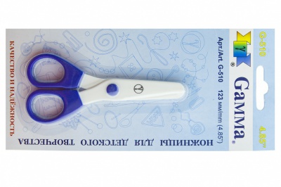 Ножницы G-510 детские 123 мм - купить в Самаре. Цена: 137.45 руб.