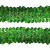 Тесьма с пайетками D4, шир. 30 мм/уп. 25+/-1 м, цвет зелёный - купить в Самаре. Цена: 1 087.39 руб.