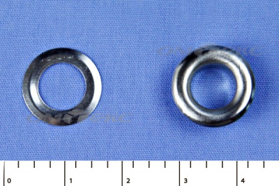 Люверсы №5 8 мм (1000 шт) ТУ никель - купить в Самаре. Цена: 632.12 руб.