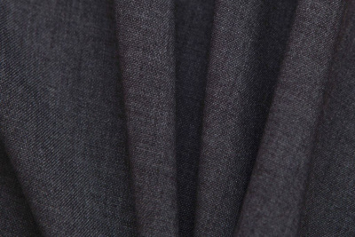Костюмная ткань с вискозой "Верона", 155 гр/м2, шир.150см, цвет т.серый - купить в Самаре. Цена 522.72 руб.