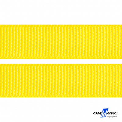 Репсовая лента 020, шир. 25 мм/уп. 50+/-1 м, цвет жёлтый - купить в Самаре. Цена: 301.80 руб.