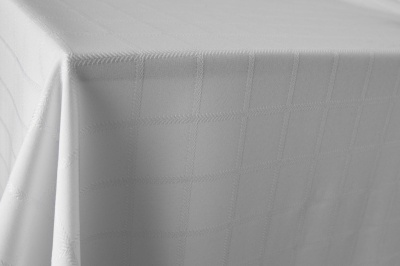 Скатертная ткань 25536/2005, 174 гр/м2, шир.150см, цвет белый - купить в Самаре. Цена 269.46 руб.