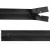 Молния водонепроницаемая PVC Т-7, 20 см, неразъемная, цвет чёрный - купить в Самаре. Цена: 21.56 руб.